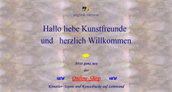 Desktop Screenshot of eva-art.de